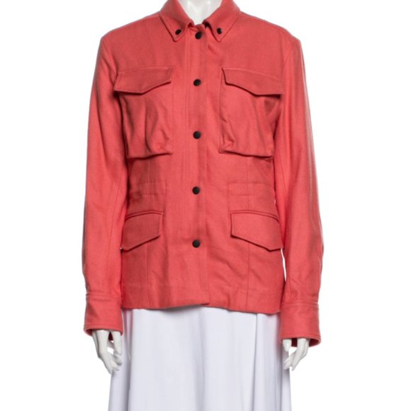 Size 6 M Rag & Bone Nakamura Jacket Silk Utility - Picture 1 of 3